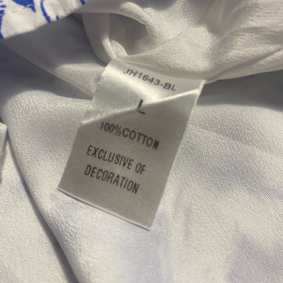 Floral Blue and Pink Dress - Picture 12 of 16